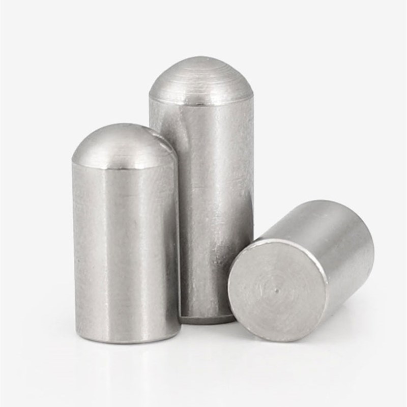 15mm长1/2/3/4.6/5/6 3y04不锈钢销钉圆头定位销子PCB定位PIN滚针