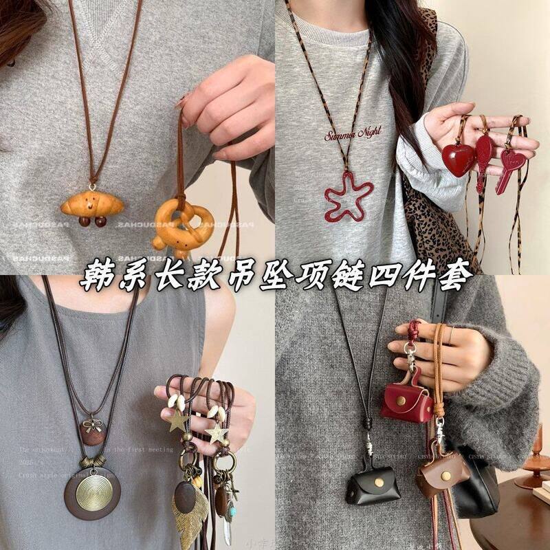 批发星形人造项饰民族风百搭日常