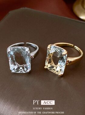 复古14手饰戒指真金高级感戒电镀