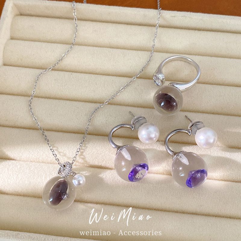链项链套装戒指锆石简约锁骨首饰