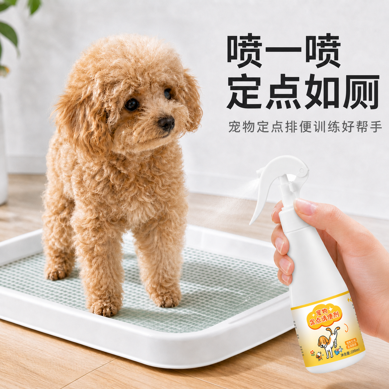 狗狗定点上厕所神器不乱拉屎小狗定点排便诱导剂训练引导大小便尿