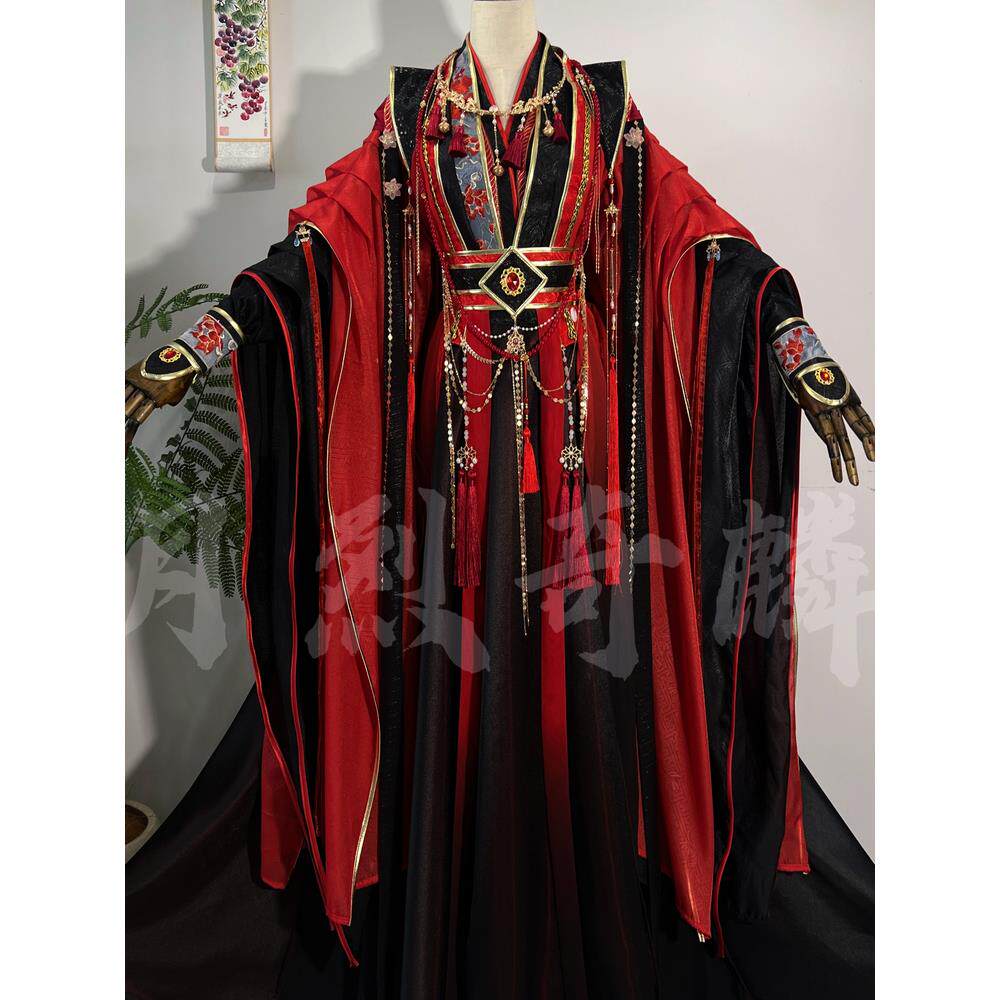 一页月亮李麒麟b|中坛元帅哪咤Cos服装通用婚纱古风演出服·图塔