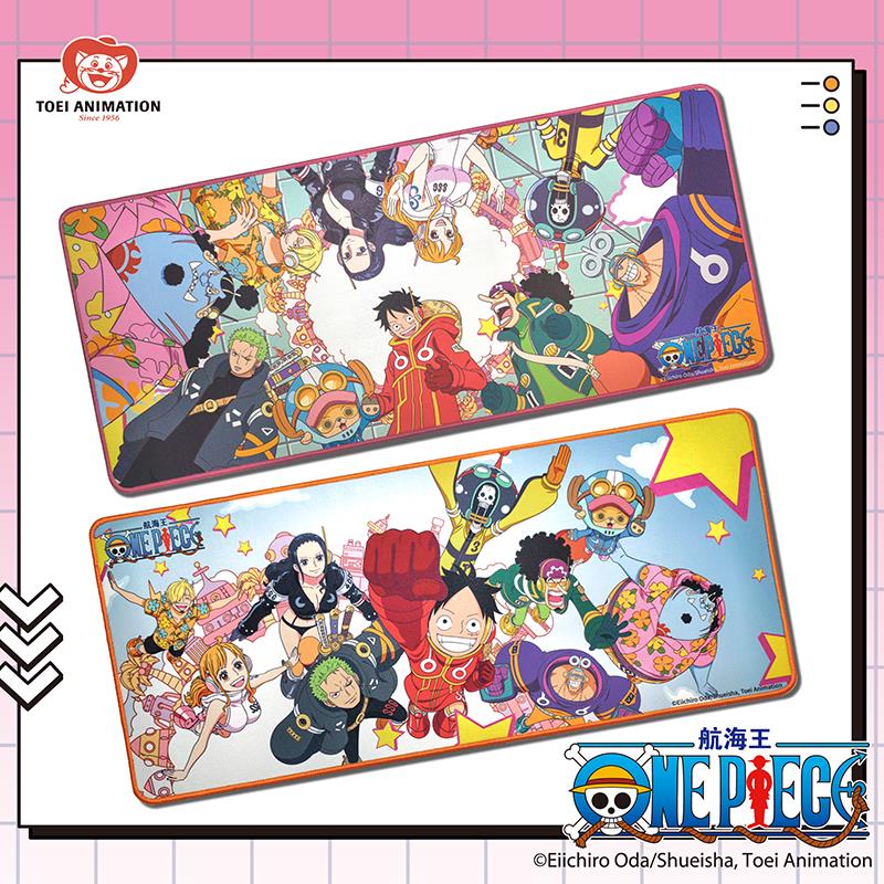 东映动画 画 航海王 艾格赫德大集合滑鼠垫 海贼王周边大号桌垫