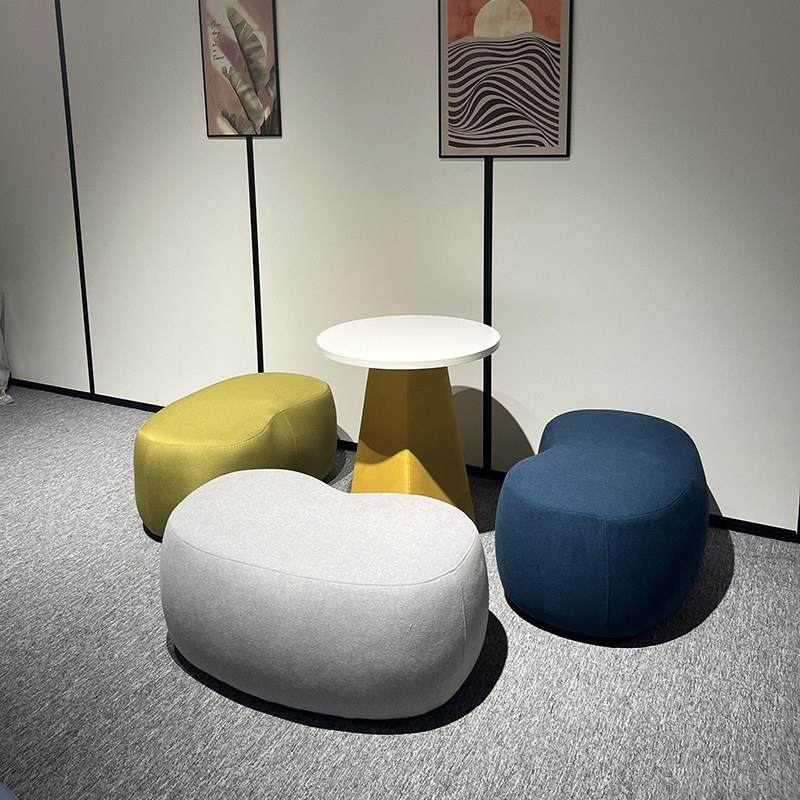 弧形布艺沙发墩组合北欧时尚创意休息坐墩异形墩子矮凳服装换鞋凳,住宅家具,矮凳,淘宝优惠券,粉丝福利购,淘宝优惠卷