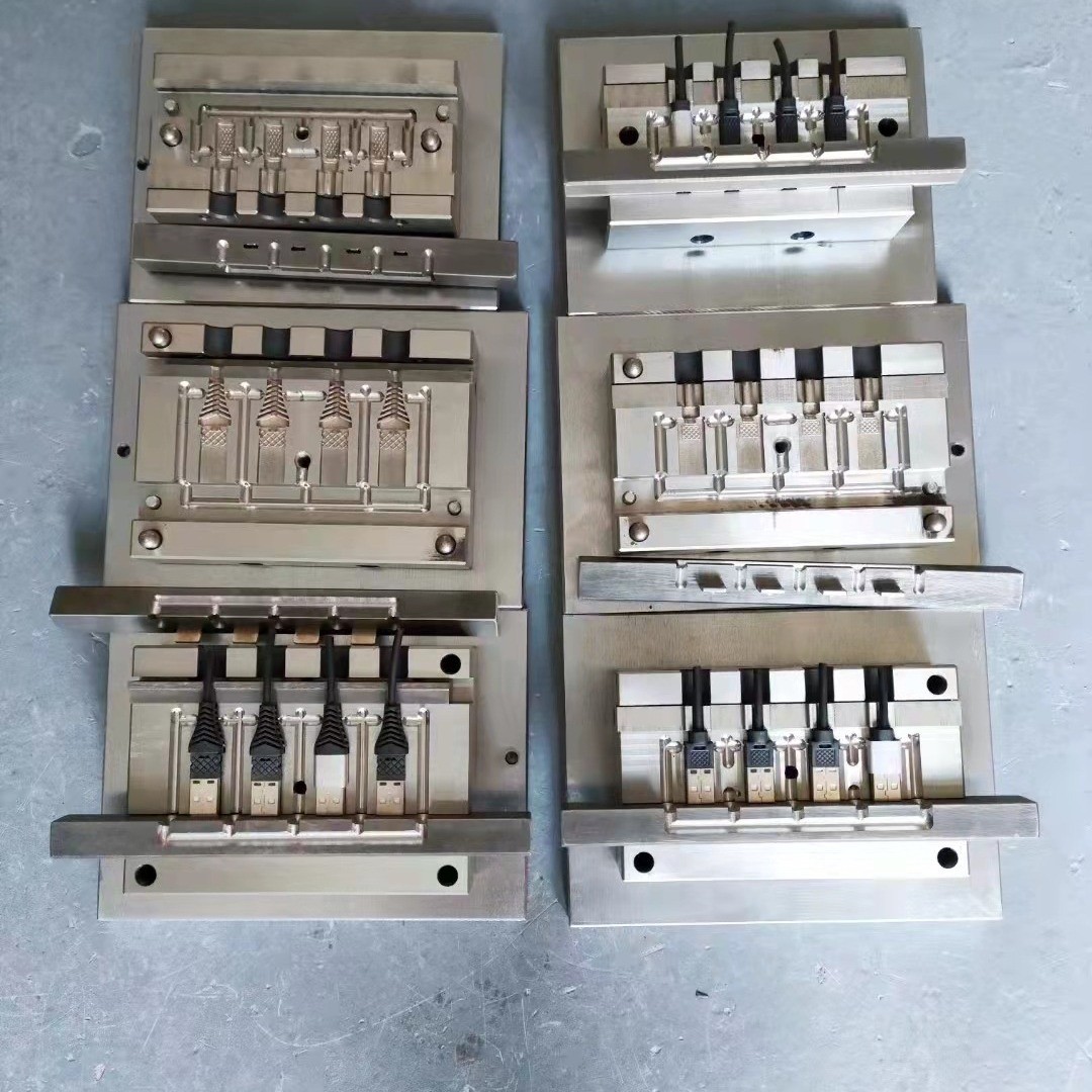 厂家生产精密注塑模具加工设计多腔胶模具插头制造模具进出口专用
