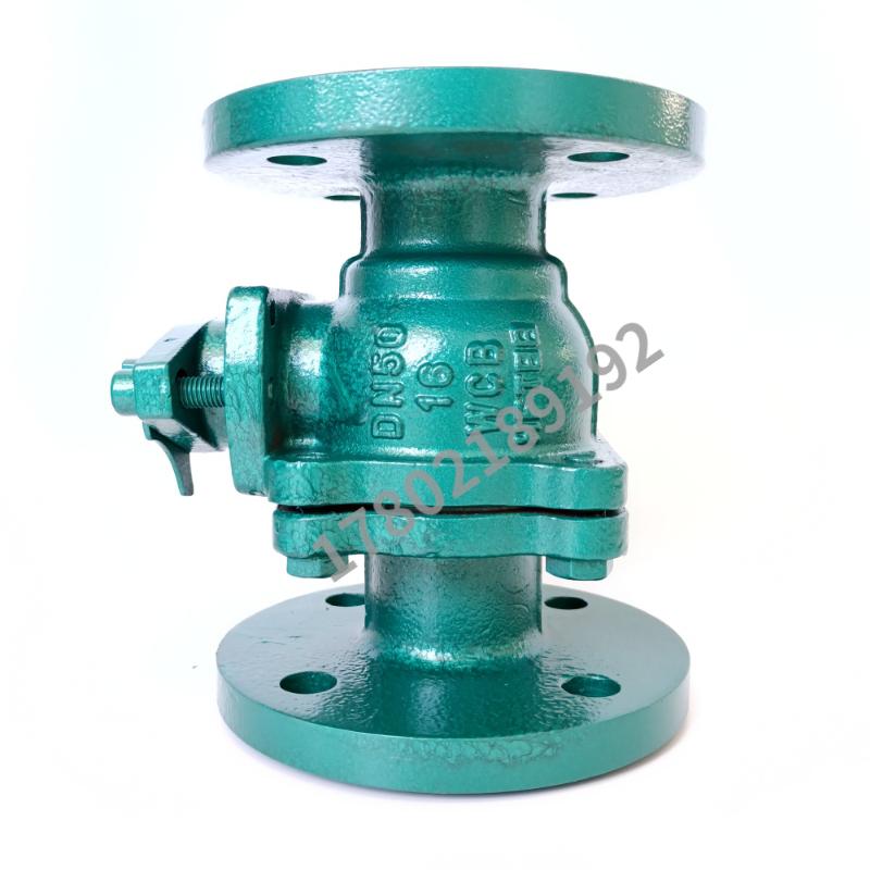 Q41F46-16C铸钢法兰衬四氟球阀耐腐蚀耐酸碱高温法兰球阀DN15-300