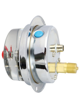 耐震电接点压力表YNXC100ZT 轴向带边油压表接触器触头30VA DC24V