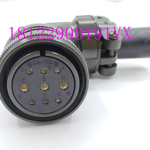 台达交流伺服电机电源动力接头307252049B MS3106A-24-11S