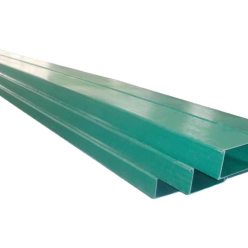 玻璃钢电缆桥架防火阻燃线槽大跨距FRP 防腐槽式梯式电力线缆管箱