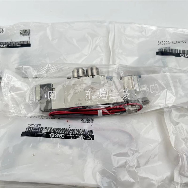 SMC 全新原装正品 SY5220-5LZD-C6 电磁阀 现货出售 假一赔三