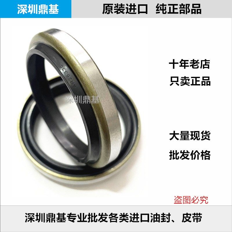 进口NObK铁壳防尘封密封圈DKB25 30 35 40 45 50 60 70 75 AR