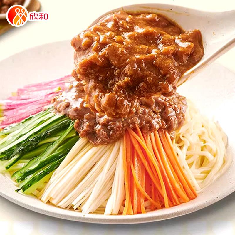 欣和六月鲜葱伴侣甜面酱500g*2家用烤鸭炸酱面六月香豆瓣酱黄豆酱