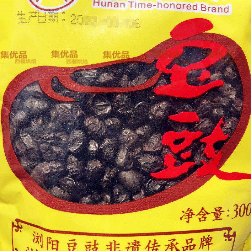豆豉干300g黑豆乾豆豉老一品香湖南浏阳豆豉阳江四川重庆农家风味