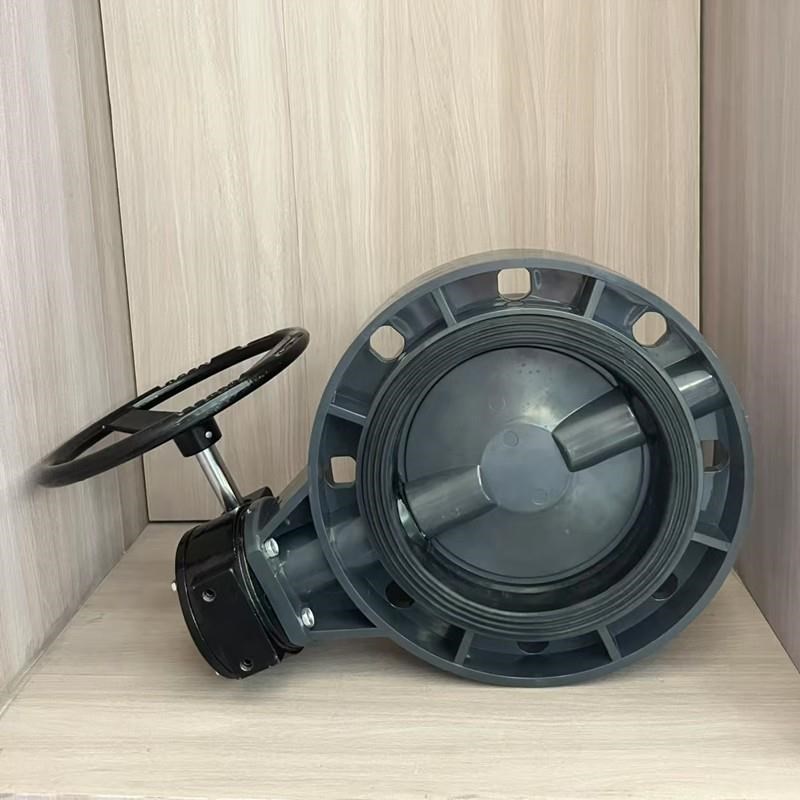 PVC蝶阀管道求阀门100开关法兰闸阀对夹式蝶阀DN50 65 80 150 200