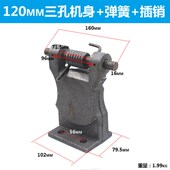 电动工具配件400重型钢材切割机支架铸铁机身切割机底座连接支架