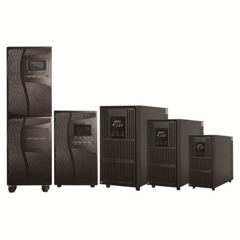 UPS不间断电源C10KS外接电池10KVA/8KW在线式单进单出塔式机房