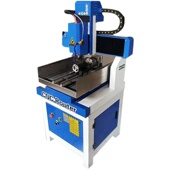 雕刻机小型全自动木工玉石双色板铝 铜章金属工艺品标牌CNC精雕机