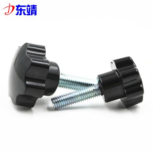 【M5 M6 M8 M10 M12】七星型把手胶木螺丝 7星形梅花手柄手拧螺栓