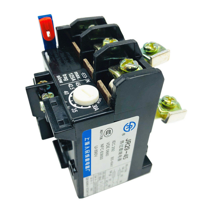 上海人民成套JR29-45热继电器 代替T45 JRS8-45 16A 21A 27A 35 A
