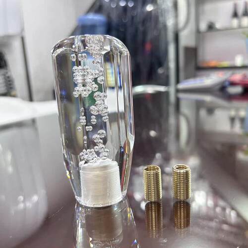 汽车改装新款水晶排挡头通用手动波棍头钻石亚克力加长排挡头挡把