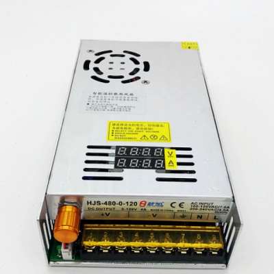 厂促双数显0120V4A480W电压电流数显0120V可调稳压直流开关电源品