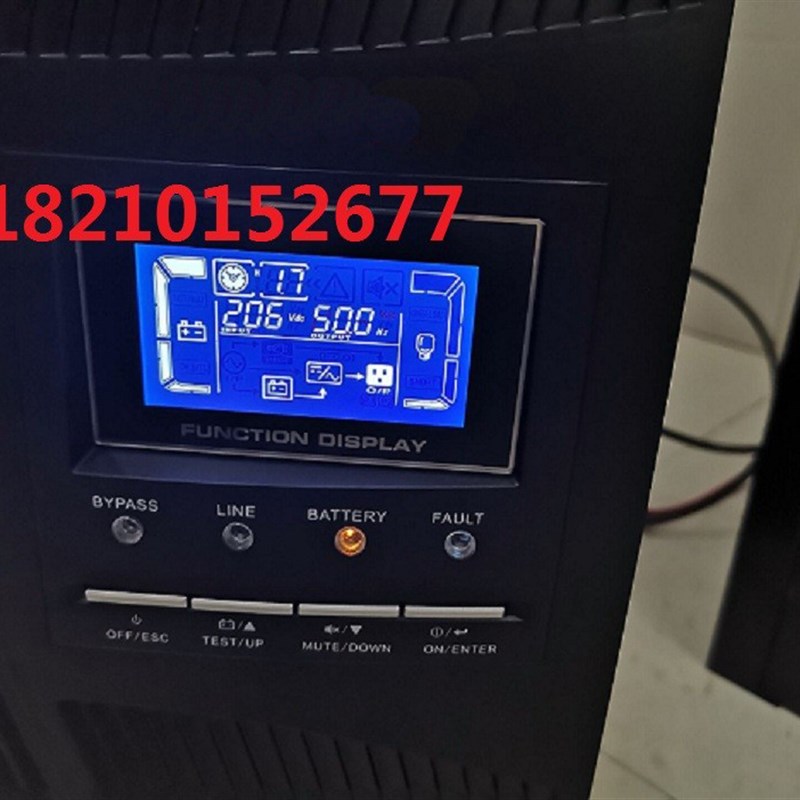 SEAZEN不间断电源C10KS在线式C10K半小时一小时10KVA UPS负载8000