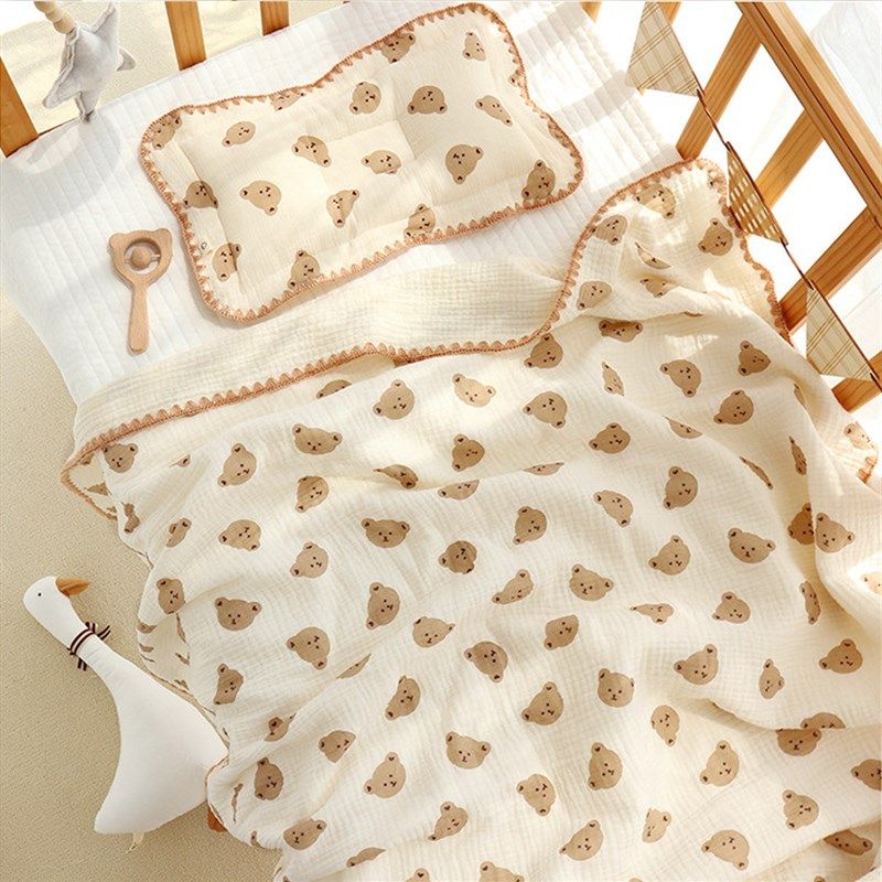 婴儿童恒温四层盖毯纱布春夏季薄毛巾被子幼儿园宝宝浴巾四季通用,婴童用品,被子/被芯,淘宝优惠券,粉丝福利购,淘宝优惠卷