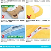 儿童宝宝小孩子婴儿小学生卡通纯棉透气枕套枕芯套拉链 只是套