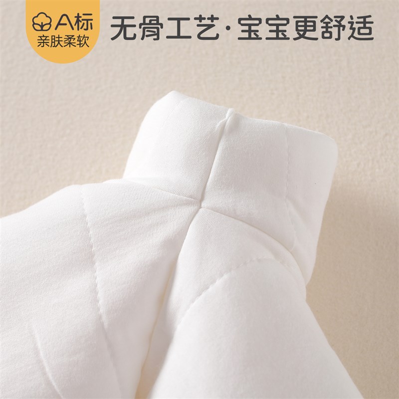 宝宝棉服加厚150g夹棉长袖衣服新生儿a类保暖连体衣婴儿外穿爬服