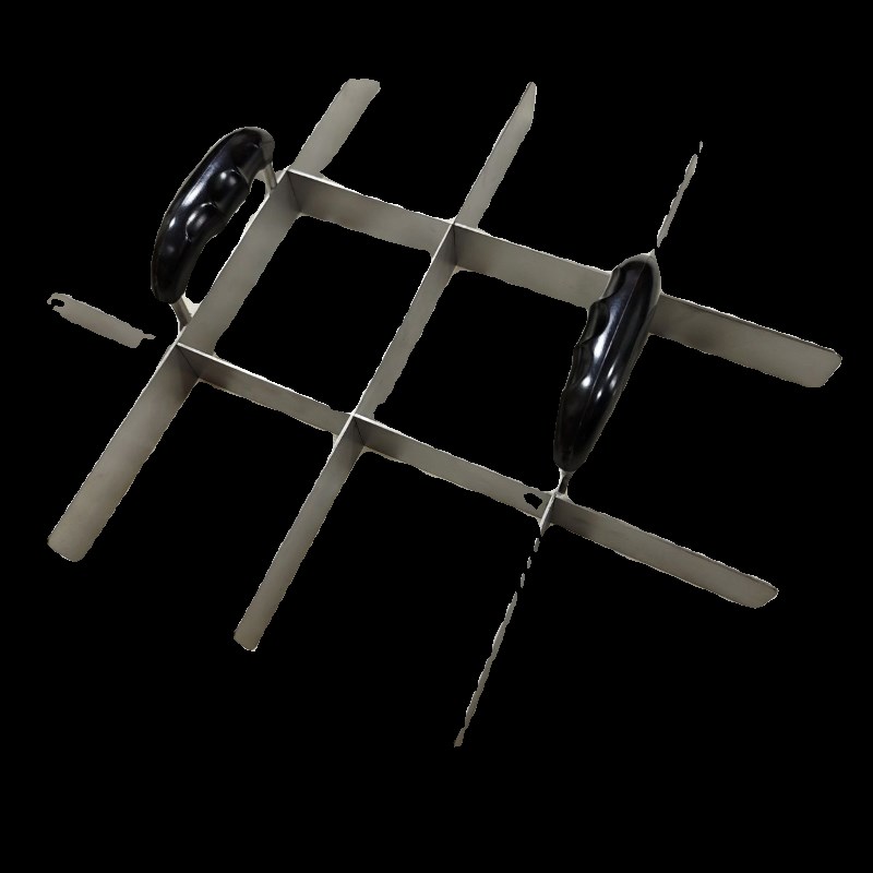 网红提拉米苏划线分格器可视可调不锈钢分割器商用摆摊蛋糕切块器