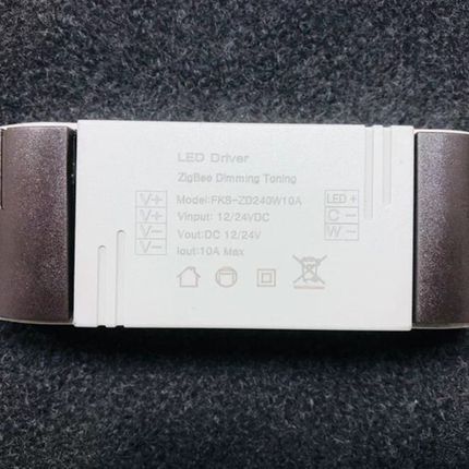 zigbee兼容欧瑞博绿米双色灯带控制器24V裸板COB灯带电源缓亮缓灭