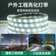 24v低压防水灯带led超亮工程工地塔吊隧道养殖户外照明36V灯条长