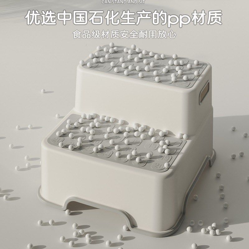 少儿踩脚凳洗手台脚蹬宝宝脚踏垫脚凳洗漱台阶防滑梯增高踩凳刷牙,婴童用品,阶梯凳,淘宝优惠券,粉丝福利购,淘宝优惠卷