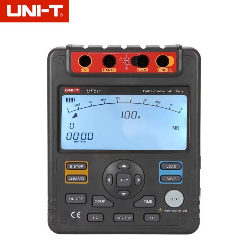 优利德UT511/UT512/513绝缘电阻测试仪UT521/UT522接地电阻测
