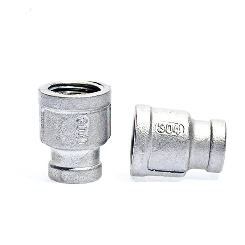 变径接头304不锈钢/异径内丝大小头直接4分 6分 1寸/异径直通管箍