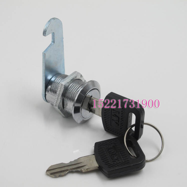 互开 通开正心转舌锁 铁箱柜锁 管理锁更衣箱主母锁 文件柜中心锁