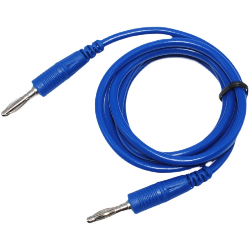 双头注塑4mm香蕉插头线 灯笼型接头万用表笔稳压电U源连接测试导