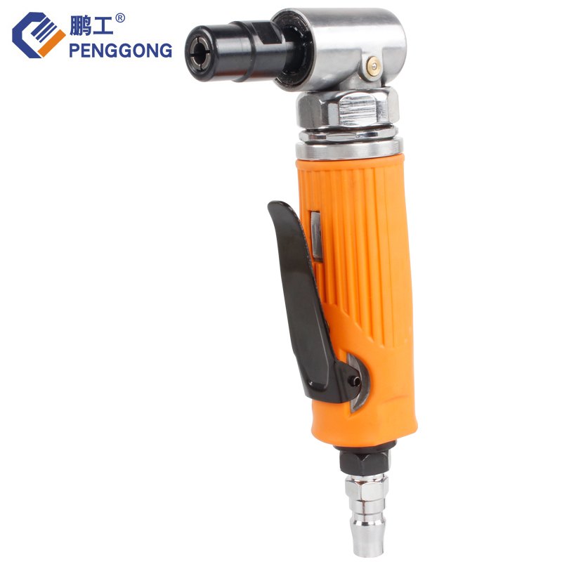 气动弯头风磨机直角小直磨机磨头磨机90度风动刻磨机打磨机砂轮机