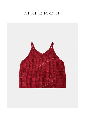 朴夫人 “波兰情话”马甲 静奢老钱风韩系上衣 30823