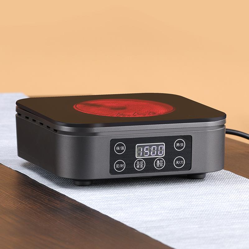 电陶炉茶炉煮茶器小型家用智能大功率双环烧水泡茶定时煮茶炉保温