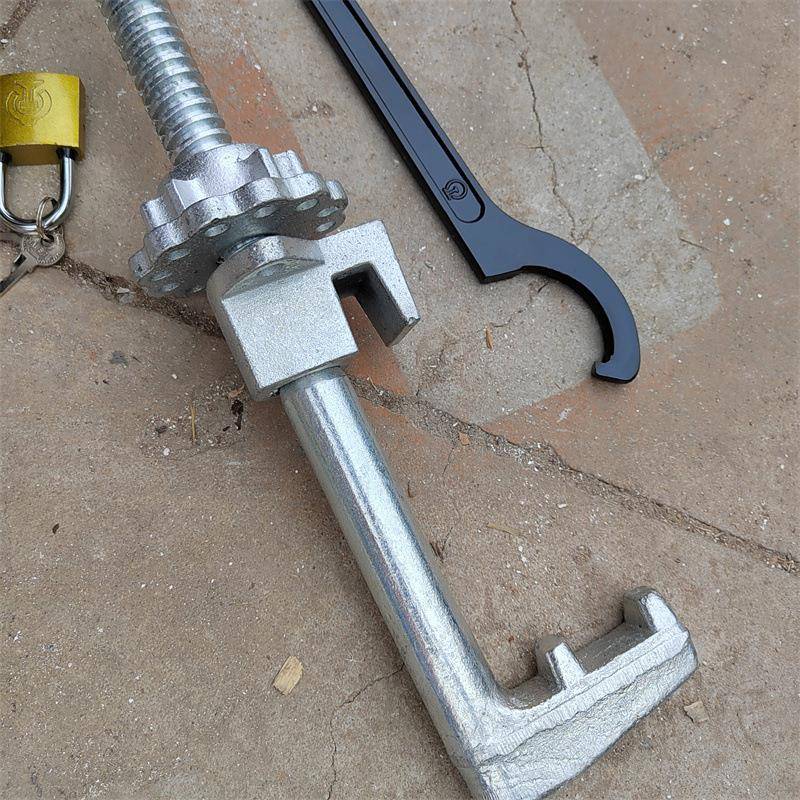 P60铁路道岔钩锁器斥离型配铁路锁岔芯防丢失结构紧凑