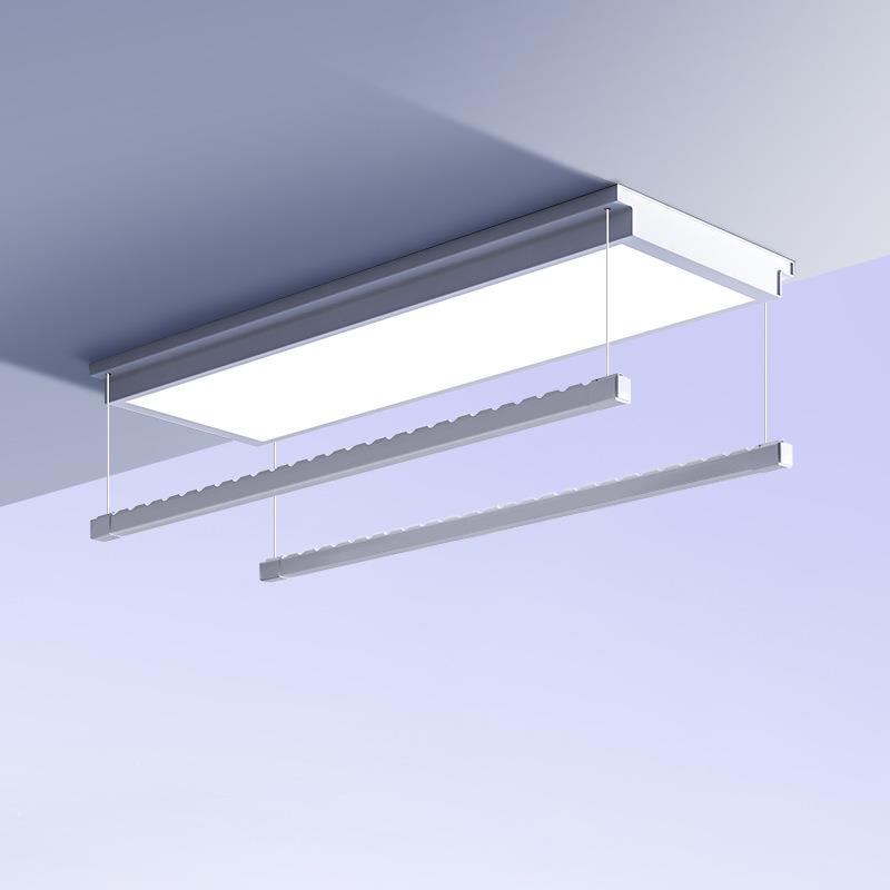 电动晾衣架双杆家用智能升降晾衣架电动衣架遥控自动晒衣架