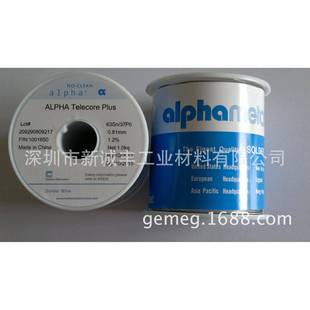 ALPHA爱法（阿尔法）免清洗焊锡丝Sn63/Pb37-0.81MM-F2.0