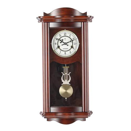 北极星20123高档复古式31天机械发条式简约款挂钟