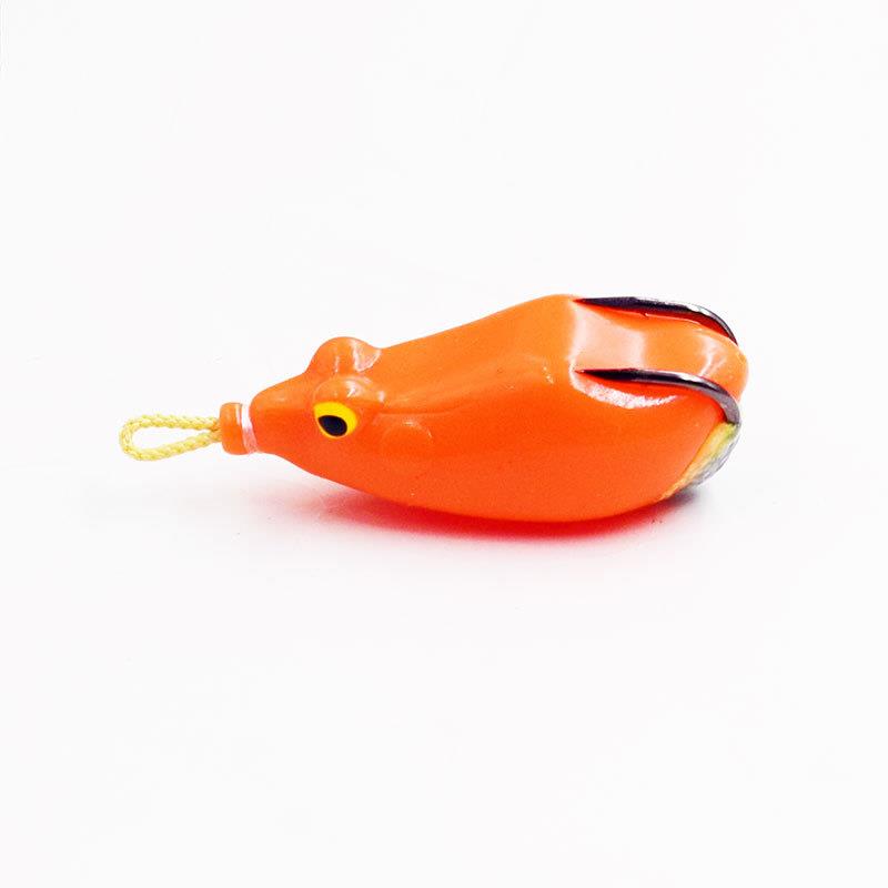 雷蛙改装蛙黑鱼远投路亚饵假饵雷蛙软饵渔具打黑鱼专杀渔猎血槽钩