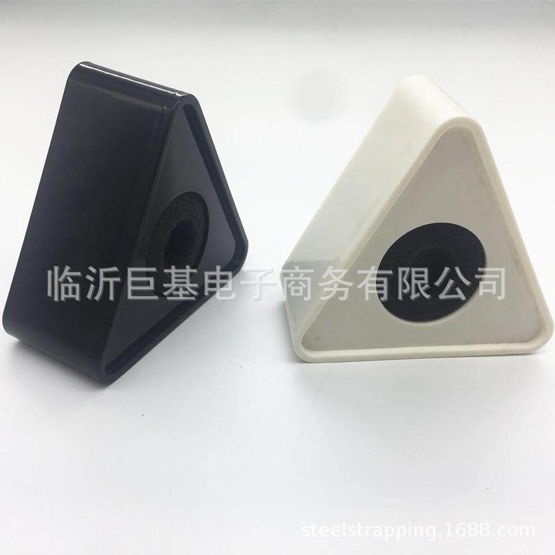 麦克风话筒台标三角 四方ABS台标 厂家ABS采访话筒台标