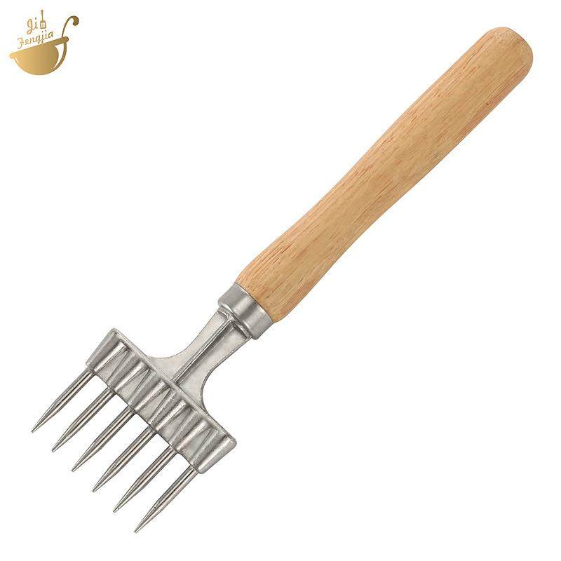 铝合金调酒凿冰器六齿冰戳叉凿冰器冰锥吧台滤冰隔滤水器调酒工具