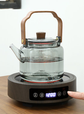 黑晶炉煮茶专用小型迷你家用静音蒸煮茶器玻璃泡茶光波炉非电磁炉