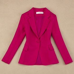 西装外套女春夏季2024新款职业装小个子高级感西服两件套装套裙