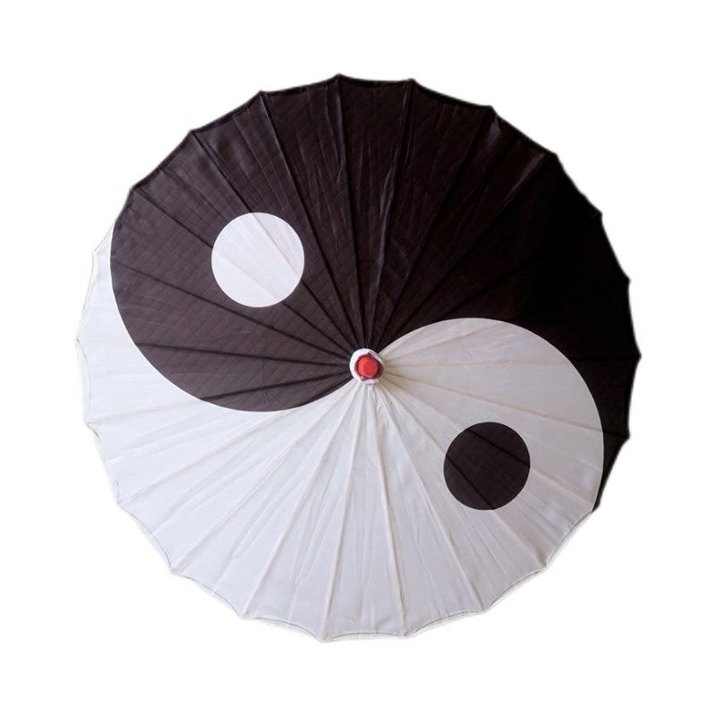 黑白太极阴阳鱼伞先天后天八卦伞五行十二时辰COS游戏道具道场伞,家居饰品,工艺伞,淘宝优惠券,粉丝福利购,淘宝优惠卷
